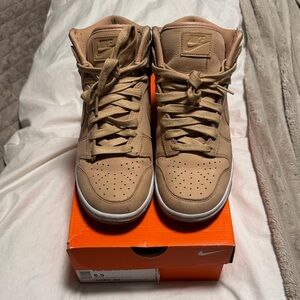 Nike Women’s Tan High-Top Sneakers